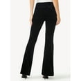 thumbnail image 2 of Sofia Jeans Women's Melisa Flare Pull On Velour Pants, 2 of 6