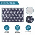 thumbnail image 6 of Date Tree Placemats Set of 12, Navy Blue Farmhouse Summer Tropical Plants Placemats for Dining Table, Place Mats for Kitchen Tabletop, Waterproof Wipeable Dining Table Mats Set, 6 of 9