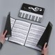 thumbnail image 2 of 6 Page Expansion Sheet Music Folder , Piano Score Folder,Fits Letter Size A4, Choir Folder Black 3P, 2 of 5