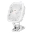 thumbnail image 3 of Ventilador pequeño, ventilador con clip blanco, ventilador con clip USB, ventilador con clip portátil, calidad inigualable, 3 of 12