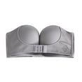 thumbnail image 4 of Wisremt Women's Strapless Gather Bra Sexy Padded Push Up Invisible Adjustable Bras, 4 of 6