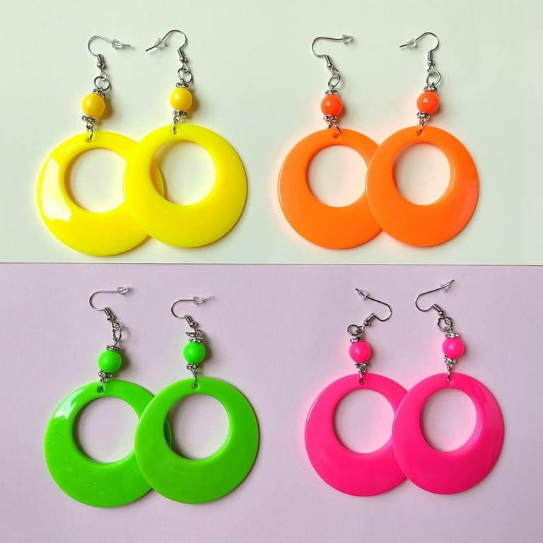 Large costume earrings clearance
