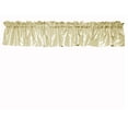 thumbnail image 3 of pintuck taffeta window valance 52 wide ivory, 3 of 3