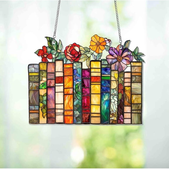 Cat Breed Acrylic Suncatcher: Holographic Hanging Window Decor