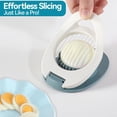 thumbnail image 7 of Egg Slicer and Dicer with Stainless Steel Wire, Multi-Function Hard Boiled Egg Cutter, Fruit Slicer for Strawberries, Kiwis, and Soft Foods, Easy Clean Kitchen Tool, 7 of 7