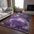 thumbnail image 6 of Addison Rugs Mayfield Washable Transitional Watercolors Purple Rectangle Rug, 2'6" x 3'10", 6 of 6