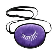 Panda Superstore Amblyopia Eye Patches for Kids Soft Silk Material - Purple