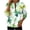 31#Multicolor, variant on Hxlamzoo St. Patrick's Day Cat Sweatshirt for Women - Irish Shamrock Rainbow Print Zip-Up Long Sleeve Pullover