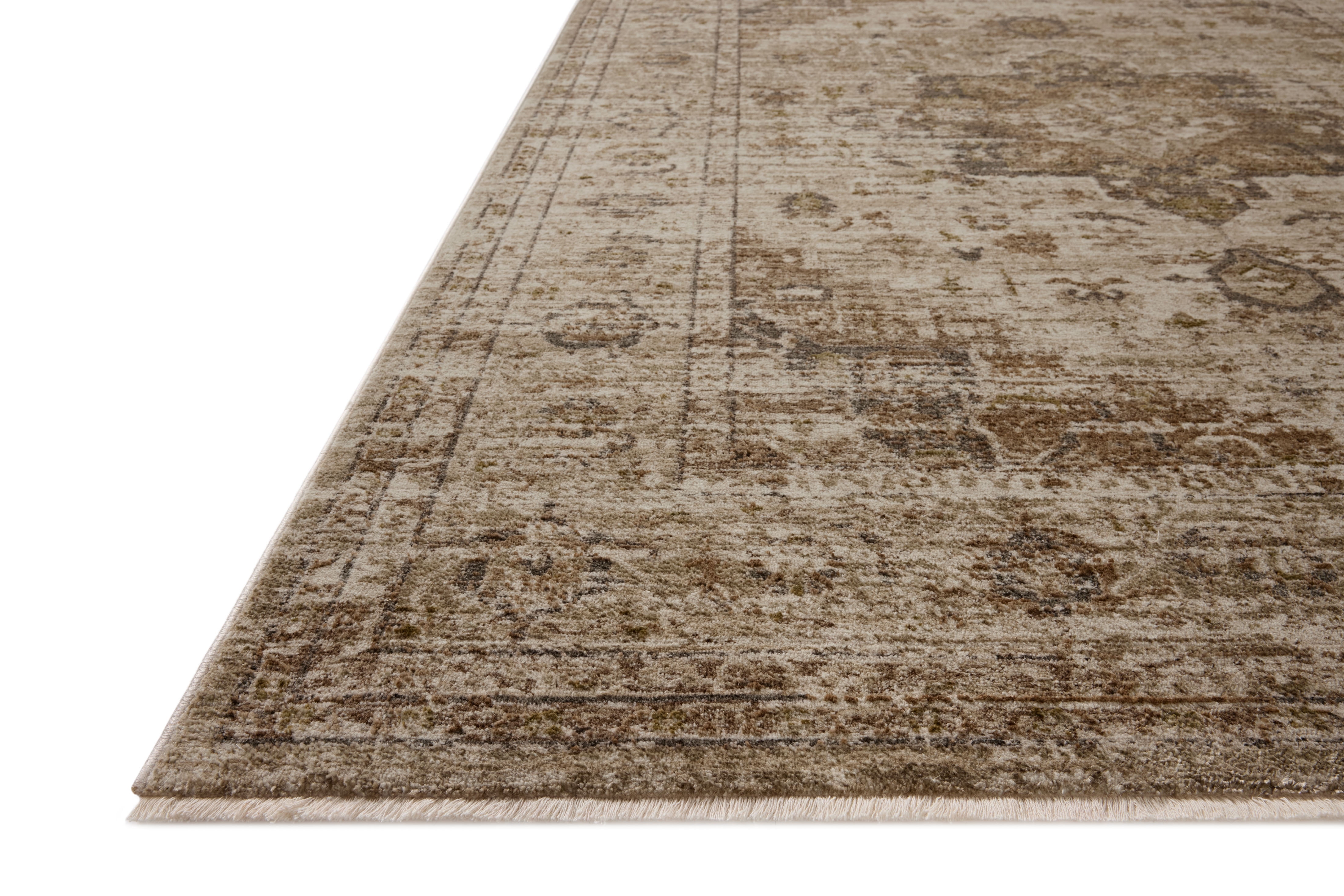 Loloi Haywood Natural / Bark 6'-7" x 9'-2" Area Rug