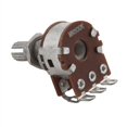 thumbnail image 2 of 4 Pcs MN500K Potentiomètre d'Équilibre Double Mélange (POT) Interrupteur de Contrôle du Volume et du Ton pour Guitare Basse, 2 of 7