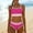 Pink, variant on NAISIBABY Girls Bikinis Bathing Suits 16T, Trendy Color Block High Waist Swimsuit Summer Beach Swimwear 2-Piece (5-16T)