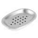 thumbnail image 4 of Jabonera de acero inoxidable con barra para la ducha, escurridor, bandeja para el baño, recipiente para esponjas, ideal para viajes, 4 of 7