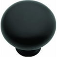 thumbnail image 1 of Hickory Hardware PA1218-MB 1.25 In. Modus Matte Black Cabinet Knob, 1 of 1