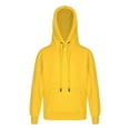 thumbnail image 2 of XUNZOO Children Boys Girls Solid Fleece Hoodies Hooded Sweatshirt Jumper Hoody Outerwear Pullover Yellow 110, 2 of 8