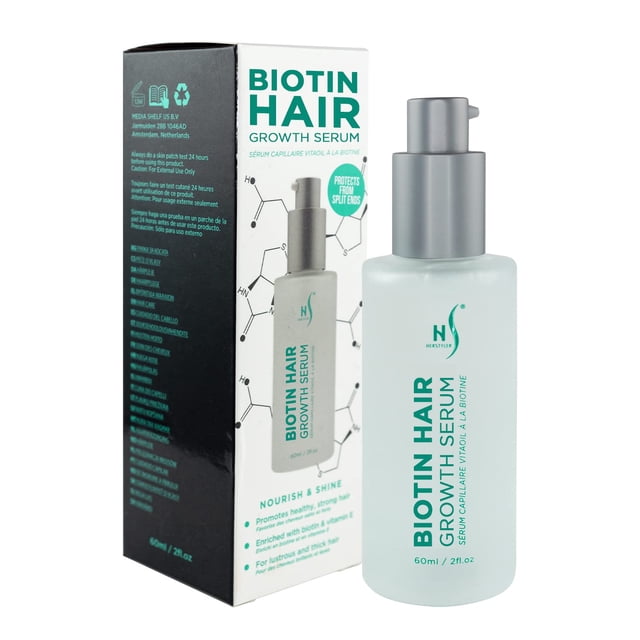 Sérum para el crecimiento del cabello HerStyler Biotina con vitamina B 60 ml