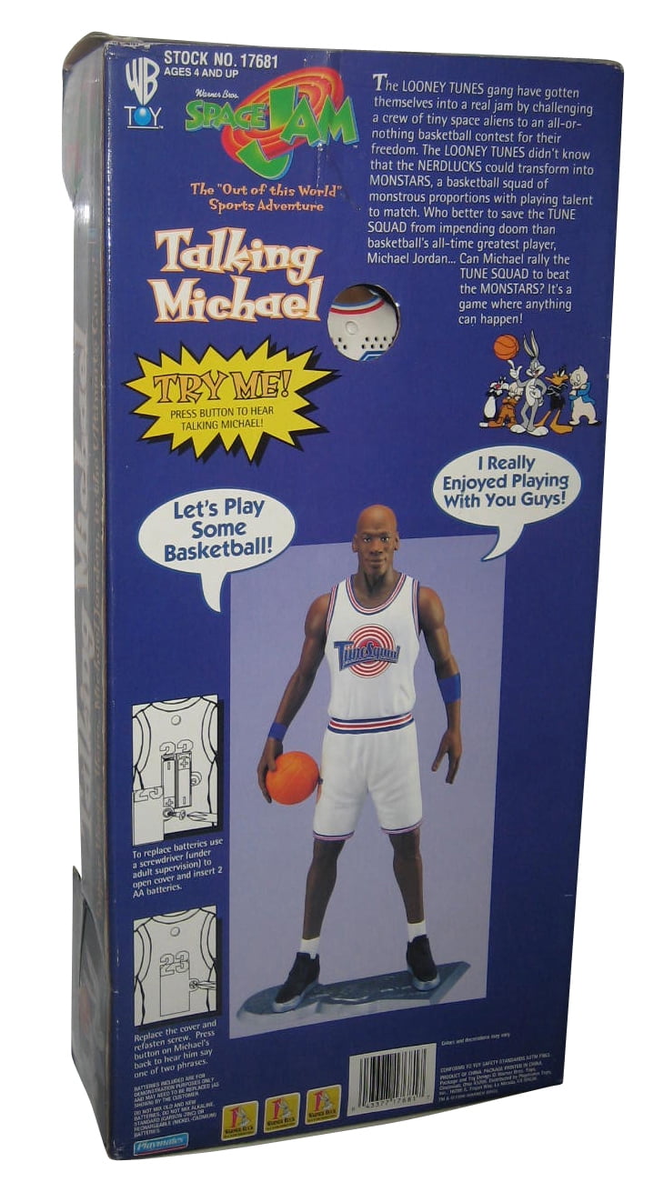 3x Michael Jordan Lot Action Figures/Space Jam/Pro Shotz 1985 Slam