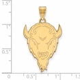 thumbnail image 3 of Marshall Extra Large (1 Inch) Pendant (10k Yellow Gold), 3 of 5