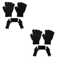 thumbnail image 3 of Thinsony Cotton Women Fingerless Mittens For Winter Soft And Comfortable Outdoor Activities Practical 2Set, 3 of 6