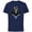 Navy, variant on Star Wars Darth Vader Dark Side Galactic Villains Gothic - Short Sleeve Cotton T-Shirt for Adults - Customized-Black