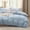 05 - Celestial Blue (No Comforter), variant on Light Grey Duvet Cover Twin/Twin XL Size - 2 Pieces Prewashed Cotton-Like Extra Soft Bedding Set, Includes 1 Twin Duvet Cover 68x90 Inches with Zipper Closure & 1 Pillow Sham, No Comforter