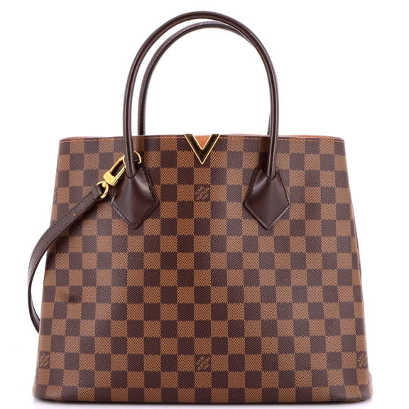 Pre-Owned Kensington Handbag Damier By Rebag