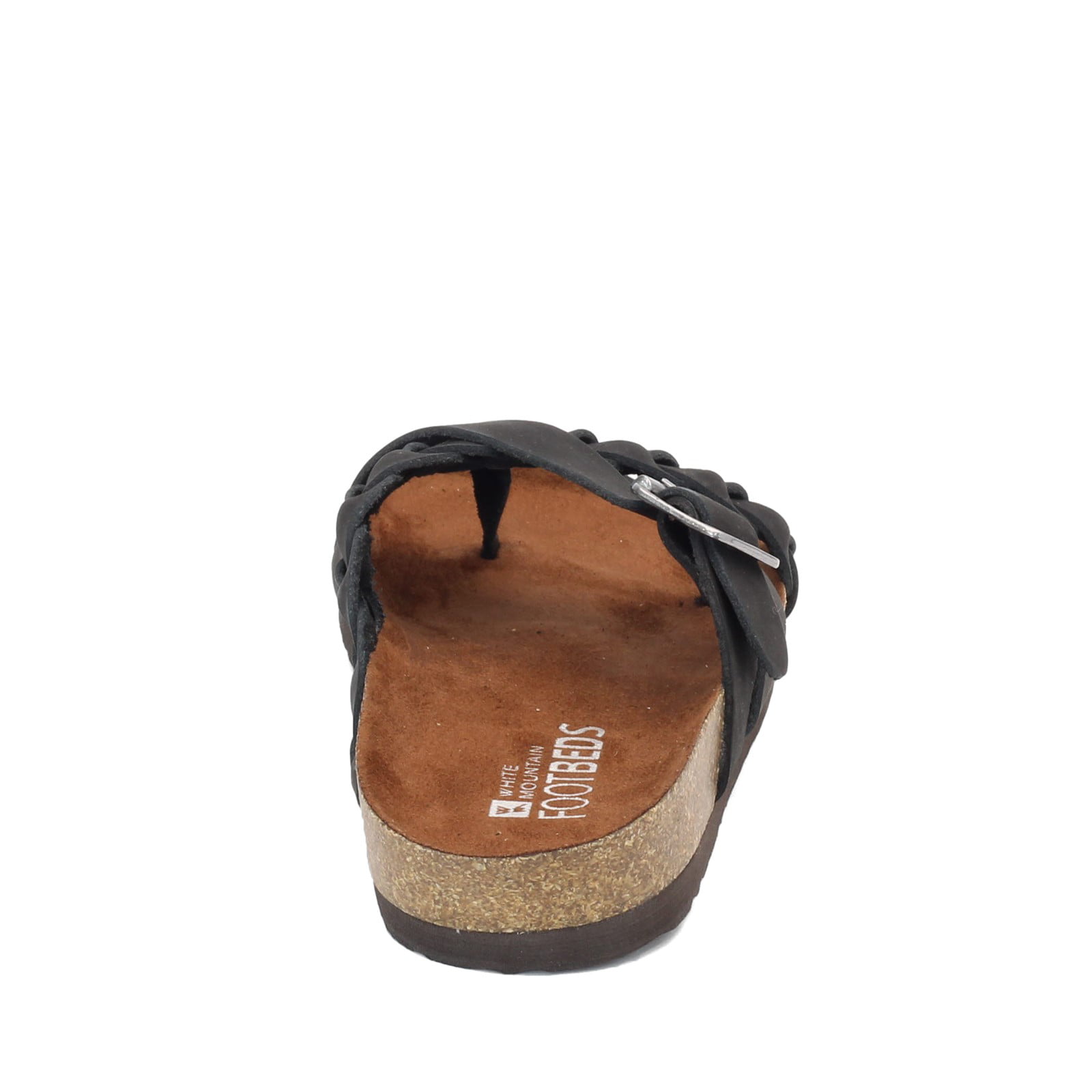 Buy > white mountain women's harrington leather footbed sandal > in stock