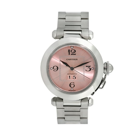 Pre-Owned Cartier Women's Pasha 35mm Stainless Steel Wristwatch