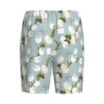 thumbnail image 4 of Yiaed Tulips Flowers for Men's Soft Sleep Pajama Short Lounging Pajama Shorts-Medium, 4 of 8