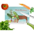thumbnail image 2 of Duroc Pig Christmas Glass Cutting Board Large, 2 of 2
