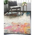 thumbnail image 1 of Unique Loom 3139849 5 x 8 ft. Tybee Chromatic Rectangular Rug, Beige, 1 of 5