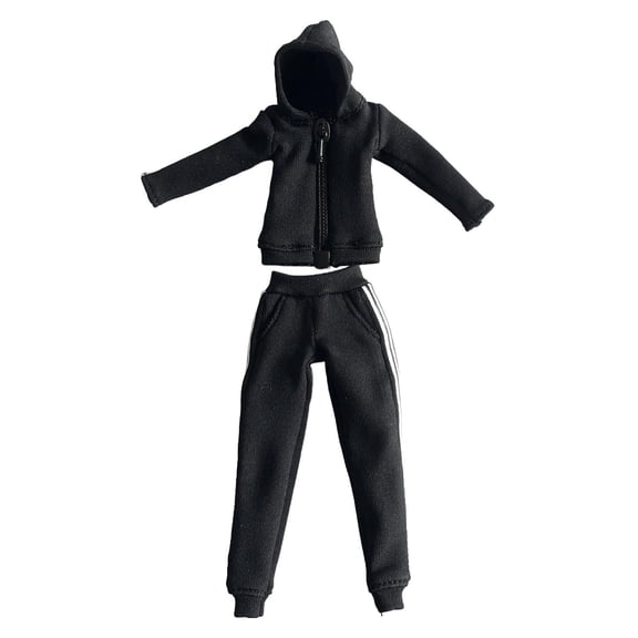 Pitycbo 1/12 Action Figures Tight Sportswear Suit DIY Doll Dress up Handmade Fashionable