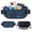 10.67" x 5.51"-Navy Blue, variant on Travel Money Belt with Slim Anti-Theft RFID Blocking Passport Holder for Travel Concealed under Clothes for Ultimate Protection of Credit Cards, Cash, Passport & Documents, Black