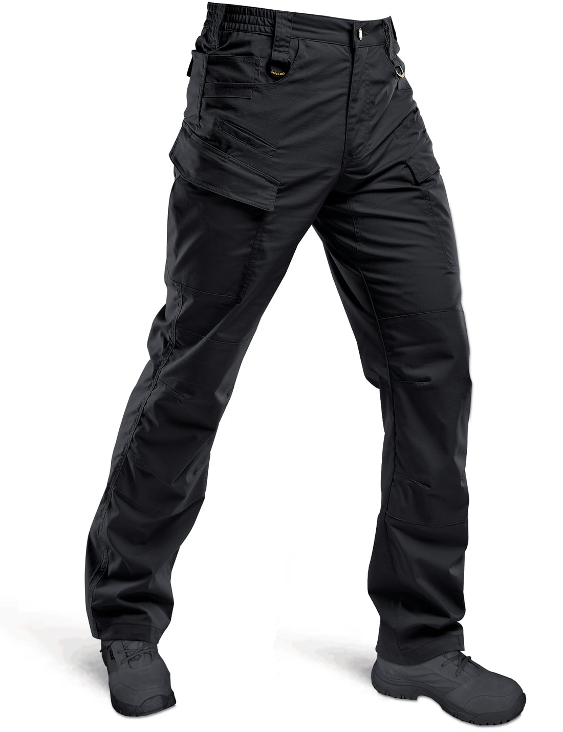 Relaude Fitness Men's Outdoor Cargo Work Pants Rip-Stop Military Tactical Pants Lightweight Casual Cargo Pants Men