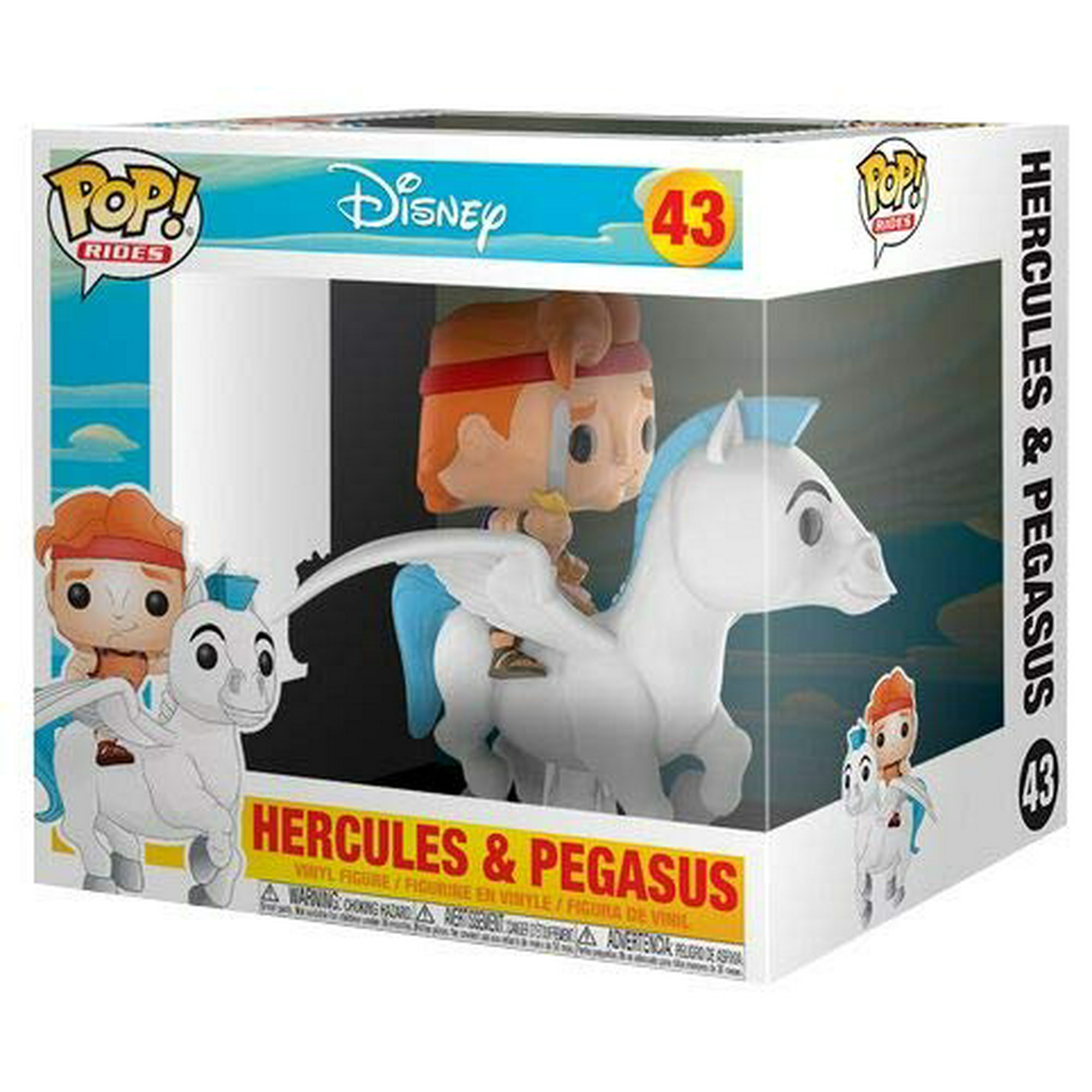 Funko POP Ride Disney Hercules and Pegasus Collectible Figure Multicolor Walmart