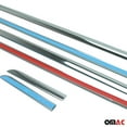 thumbnail image 3 of Omac USA 3402141 Stainless Steel Gloss Window Trim for 2012-2016 Honda Civic Sedan, Silver - 6 Piece, 3 of 7