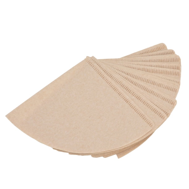 Filtros 40 unids/bolsa papel de filtro de café sin blanquear desechable papel de pulpa de madera forma de cono para cafetera de goteo ANGGREK Otros