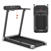 Gymax Electric Folding Treadmill Portable Cardio Running Machine w/ APP Control Red