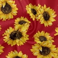 thumbnail image 2 of Coolnut 60" Sunflower Outdoor Tablecloth with Umbrella Hole and Zipper, Waterproof Round Tablecloth for Party,Patio,Picnic,Holiday Dinner,Summer, 2 of 4