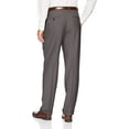 thumbnail image 2 of Haggar Mens Premium Comfort Classic Fit Pleat Expandable Waist Pant 36W x 29L Medium Grey, 2 of 4