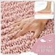 thumbnail image 3 of Alfombra de baño Yimobra, antideslizante, lavable, 80 x 50 cm, color rosa claro, 3 of 7
