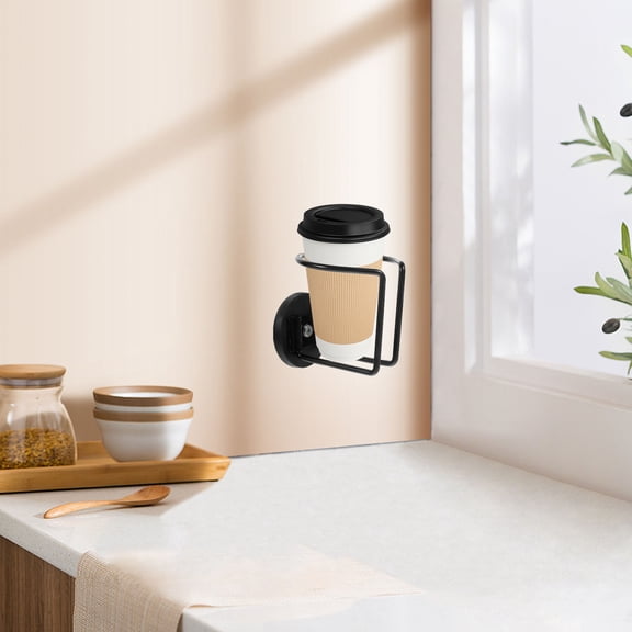 TABLZONE Magnetic Metal Drink Holder Cup Bracket for Car RV Boat, Iron, Sturdy and Beverage Holder