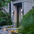 thumbnail image 4 of Ilumine su patio, garaje y terraza con luces solares de pared ecológicas Luz LED solar impermeable para exteriores, 4 of 8
