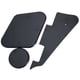 thumbnail image 5 of Plaque Dorsale de D'interrupteur de Cavité de Pickguard Pour LES Hugo golpeador LP, 5 of 9