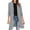 Gray, variant on Aboser Long Blazers for Women Business Casual Suit Jackets Slimming Long Sleeve Blazer Jacket One Button Lightweight Cardigan Work Office Outerwear