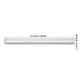thumbnail image 2 of OFFIGAM Fournitures de Restaurant 2 Pcs Support Mural en Alliage d'Aluminium pour Commande Support de Billets de Commande Porte-Reçus, 2 of 8