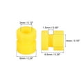 thumbnail image 2 of Unique Bargains 24Pack RC Anti Vibration Rubber Balls for F4 Flight Controller M3x6.6mm Yellow, 2 of 6