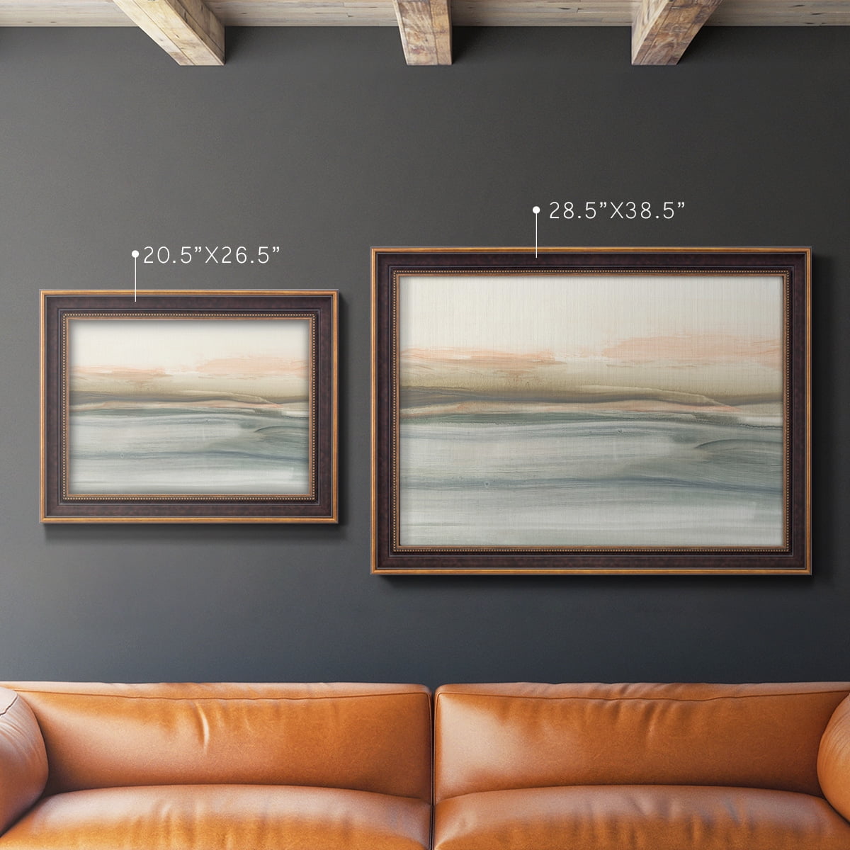 Atlantic Sunrise II Premium Framed Canvas- Ready to Hang