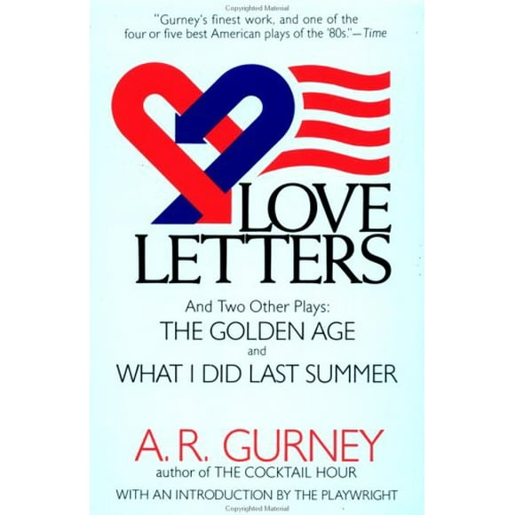 Love Letters and Two Other Plays : The Golden Age, What I Did Last Summer 9780452265011 Used / Pre-owned