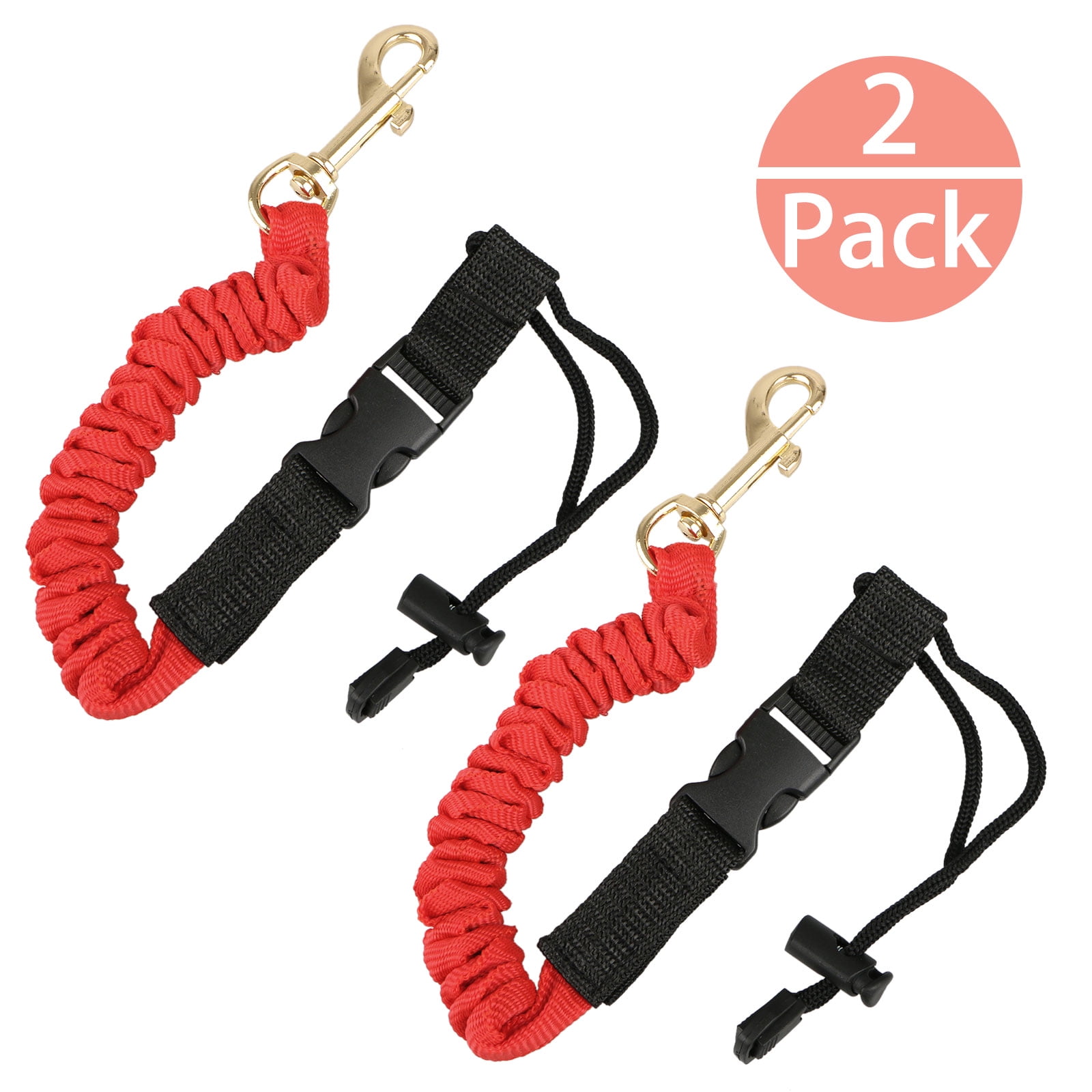 Details about   Safety Coiled Paddle Leash Fishing Rod Safety Cord Tether Hook Kayak Canoe Boat 