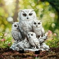 thumbnail image 6 of Owl Garden Statue, Acrylic Owl Figurine Garden Lawn Ornaments for Outdoor Yard Garden Decorations, 6 of 6